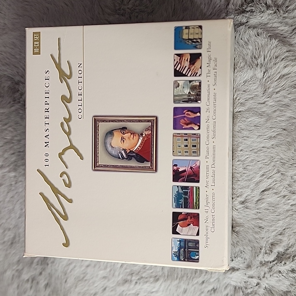 Mozart 100 Masterpieces Collection‎ 10 CD Set